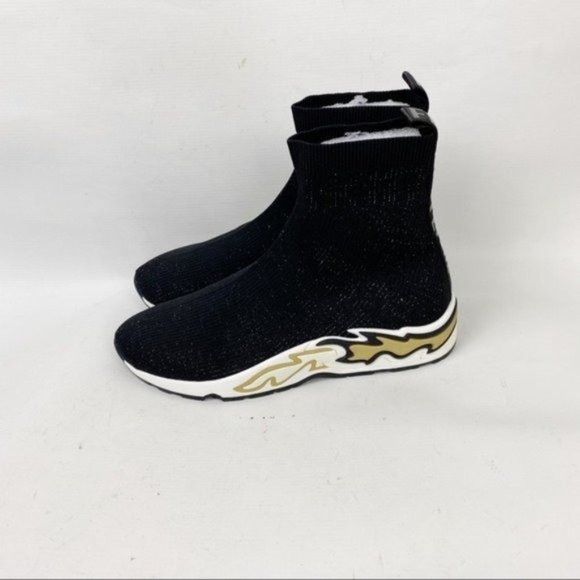 sandro flame sock sneakers